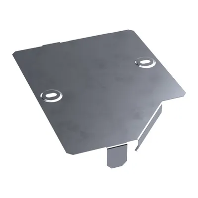 Крышка переходника левого Промрукав PR16.5578, INOX AISI 316, 200×150