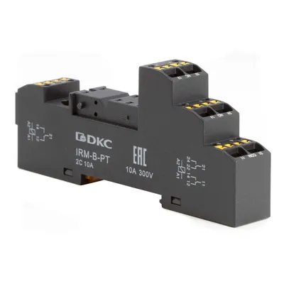 Колодка DKC IRM-B-PT, push-in, для реле IRM