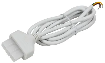 Кабель питания IEK LT-LDCKD-KP-D15-1010-K01, 1,5 м, 3×0,75, белый