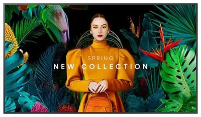 Дисплей Samsung QM43C, 43", 3840×2160, 500 кд/м², Tizen 7.0