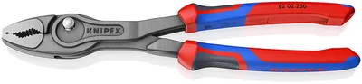 Клещи Knipex TwinGrip KN-8202250, зев 5–27 мм, 250 мм
