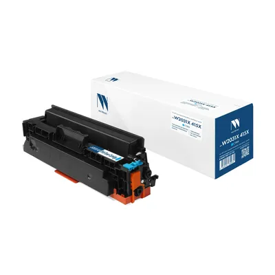Картридж NV Print NV-W2031X-415X-C, голубой, 6000 страниц, для HP Color LaserJet Pro M454dn/M479dw