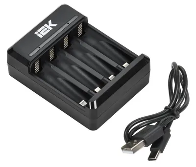 Универсальное зарядное устройство IEK ABC11-4-2-TYC-M-020-LED, AA/AAA, 200 мА