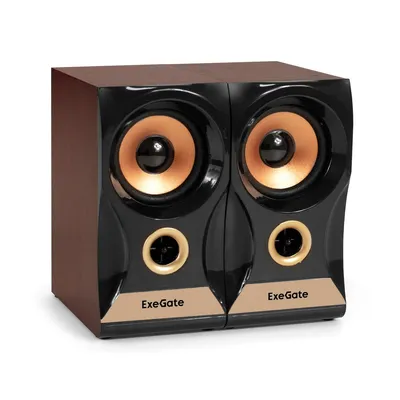 Акустическая система ExeGate EX297196RUS, 2.0, 2×3 Вт, 30–18000 Гц
