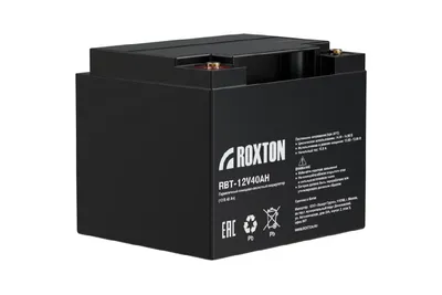 Аккумулятор ROXTON RBT-12V40AH, 12В, 40Ач, свинцово-кислотный