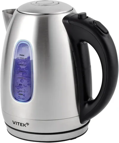 Чайник электрический VITEK VT-WK1056, 1.7 л, 2200 Вт, металл