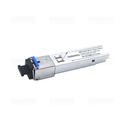Оптический модуль OSNOVO SFP-S1SC18-F-1310-1550-I, SFP, SC, SM, 155 Мбит/с, 20 км