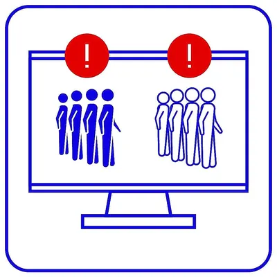 ПО TRASSIR Queue Monitor, отображение очередей по кассам