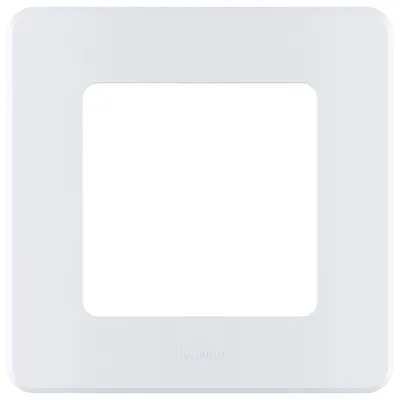 Рамка IEK INSPIRIA 673936, 1 пост, 84×84 мм, IP20, жемчуг