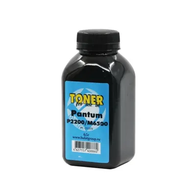 Тонер Булат AAPM0P2200010, чёрный, для Pantum P2200/M6500, банка 65 г