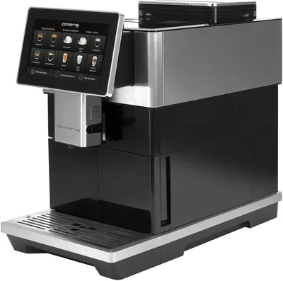 Кофемашина Polaris PACM 2081AC, 1450Вт, Wi-Fi, черный