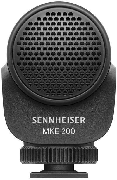 Микрофон накамерный Sennheiser MKE 200, конденсаторный, суперкардиоида, 3.5 мм