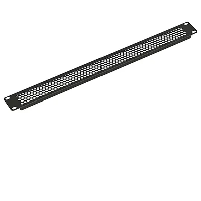 SYSMATRIX BP 0028.900 Фальш-панель 2U, перфорированная, цвет черный (RAL 9004)