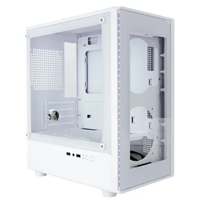 Корпус Ginzzu CL412, mATX, белый