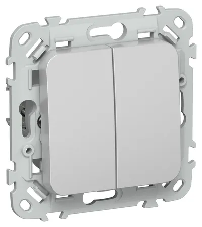 Выключатель для жалюзи IEK FLITE ВЖ52-2-0-ФлА, 10 А, 250 В, IP20
