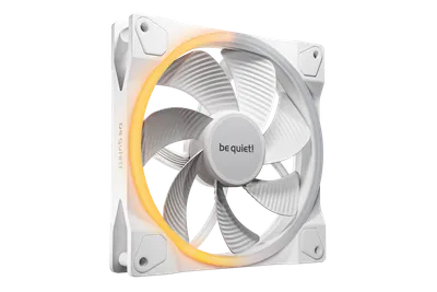 Вентилятор be quiet! Light Wings 140mm PWM Reverse White, 140×140×25 мм