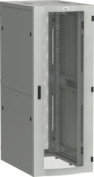 Шкаф серверный ITK LINEA S LS35-42U81-2PP, 19" 42U, 800×1000мм, RAL 7035
