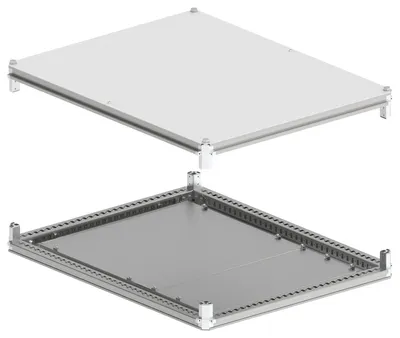 Комплект крыша и основание IEK FORMAT YKM40D-FO-KO-080-100-54, 800×1000 мм, IP54