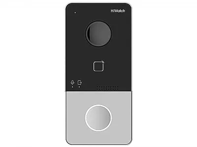 Вызывная панель HiWatch VDP-D2211W(B), IP, 2 Мп, ИК-подсветка 3 м, Wi-Fi, Mifare, IP65