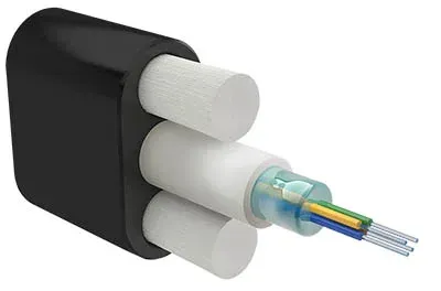 Кабель Alpha Mile Flat DROP 605-01-04, оптический, 4 волокна, SM G.652.D, HDPE