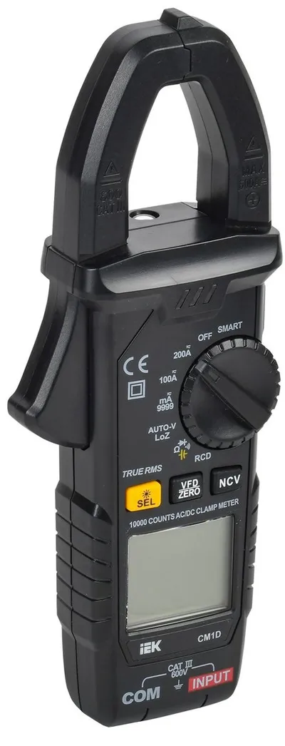 Клещи токоизмерительные IEK ARMA2L 5 CM1D, AC/DC 200 А, 600 В, true RMS