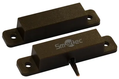 Извещатель магнитоконтактный Smartec ST-DM120NC-BR, НЗ, IP66, накладной