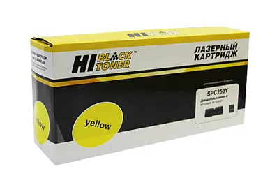Картридж Hi-Black HB-SPC250Y, для Ricoh, желтый, 1600 стр.
