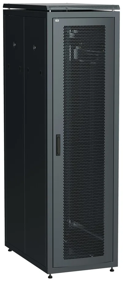 Шкаф напольный ITK LN05-47U81-PP, 19", 47U, 800×1000мм, черный