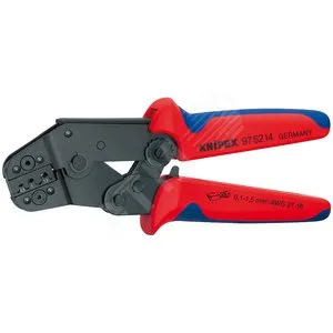 Пресс-клещи Knipex KN-975214, 0.10-1.5мм², 195мм