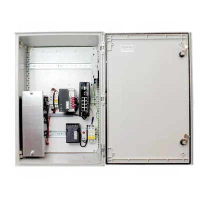 Коммутатор OSNOVO OSP-46TB1(SW-60812/I), уличный, 8×FE PoE + 1×GE + 2×GE SFP, IP66
