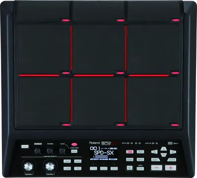 Сэмплирующий перкуссионный пэд Roland SPD-SX, 9 пэдов, 200 комплектов звуков, 16 голосов