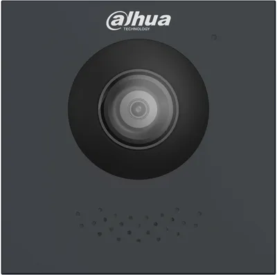 Вызывная панель Dahua DHI-VTO4202FB-P-S3, 2-проводная IP, камера 2 Мп, черная