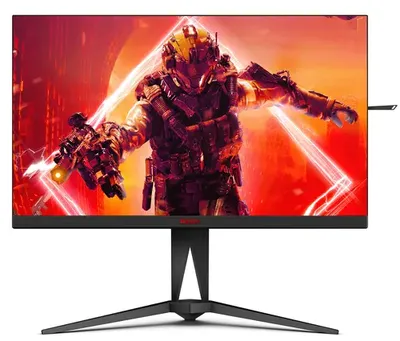 Монитор 27" AOC AG275QXN Black (VA, 2560x1440, HDMI+HDMI+DP, USB HUB, 1 ms, 178°/178°, 400 cd/m, 1000:1, 165Hz)