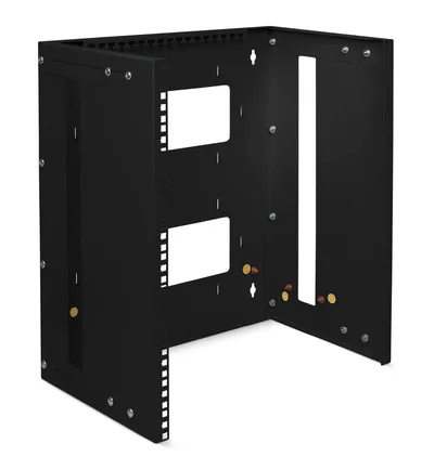 Кронштейн настенный Cabeus NC-12U-BK, 19", 12U, черный