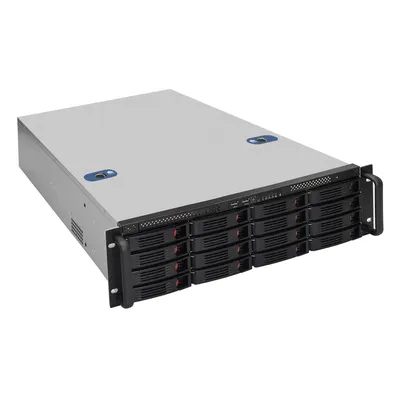 Серверная платформа ExeGate Pro 3U660-HS16 <RM 19", высота 3U, глубина 660, Redundant БП 2x2000W, 16xHotSwap, USB>