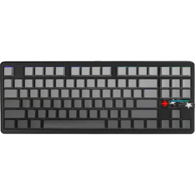 Клавиатура AULA F87Pro V2, механическая, беспроводная, TKL, Greywood, РУС
