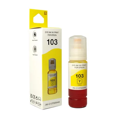 Чернила NV Print NV-C13T00S44A (103), 70 мл, Yellow, для Epson L1110, L3100