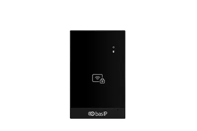 Считыватель BAS-IP CR-02BD BLACK, сетевой, EM-Marin, Mifare, Bluetooth
