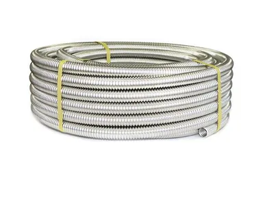 Труба гофрированная Stahlmann 2228381, нерж. сталь SS304, 32 мм, 5 м, отожжённая