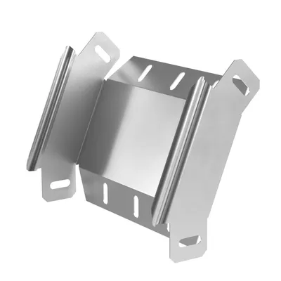 Угол Промрукав PR16.2994, внешний 90°, INOX AISI 304, 200×50
