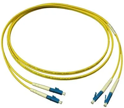 Патч-корд оптический LANMASTER LAN-2LC-2LC/SU-3.0, LC-LC duplex, SM OS2, 3 м, LSZH