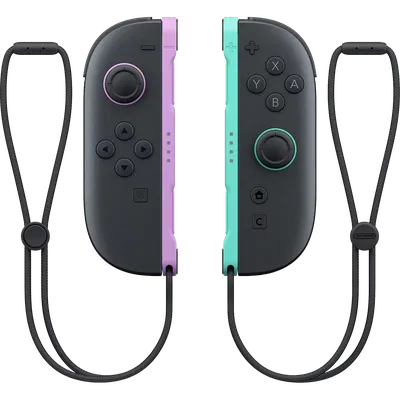 Геймпад Nintendo BEE-A-JABAB, Joy-Con 2 (L)/(R), Purple/Green