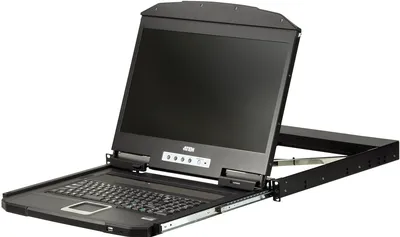 KVM-консоль Aten CL3700NW-ATA-RG, Single Rail, 18.5", HDMI/DVI/VGA, USB