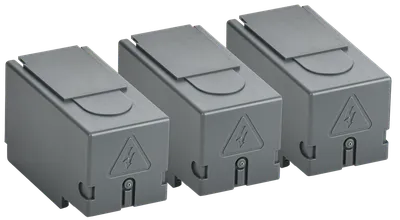 Крышка клеммная IEK KARAT KA-VR00D-PCL-0160-0250, низкая, 160–250 А, 6 шт/упак