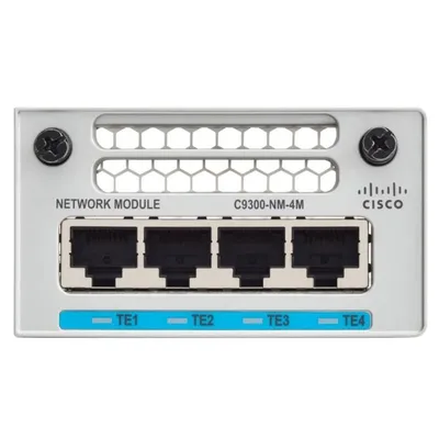 Модуль интерфейсный Cisco Catalyst C9300-NM-4M, 4 порта Multigigabit RJ45, до 10 Гбит/с