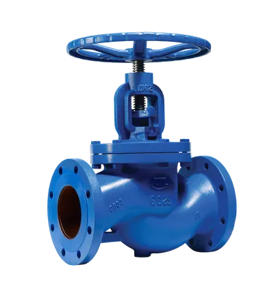 Клапан запорный ADL BO02B102832, фланцевый, DN50, PN16, чугун, ручной