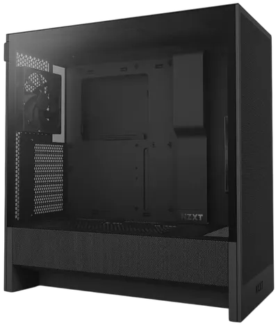 Корпус NZXT H5 Flow (2024) CC-H52FB-01, Midi-Tower, TG, ATX, чёрный