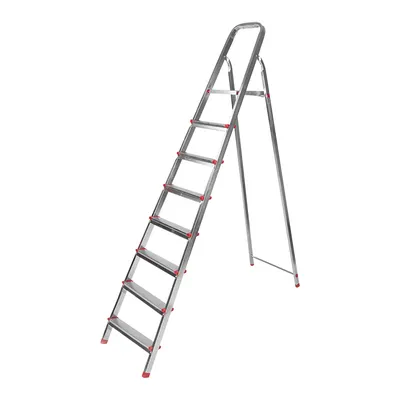 Стремянка Rexant 12-5058, 8 ступеней, сталь, до 150 кг, 3170 мм