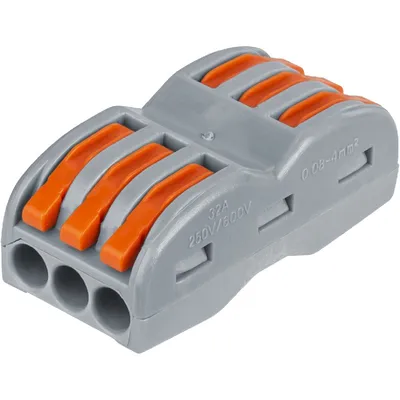 Клеммы монтажные Navigator 14 220 NTC-R-3x3-6-50 (50 шт/упак)