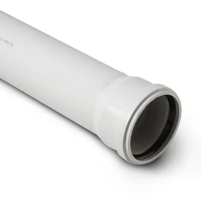 Труба пластиковая гладкая PRO AQUA 110x3000 мм PP, однораструбная, бесшумная